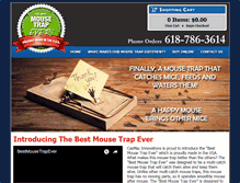 Tablet Screenshot of bestmousetrapever.com